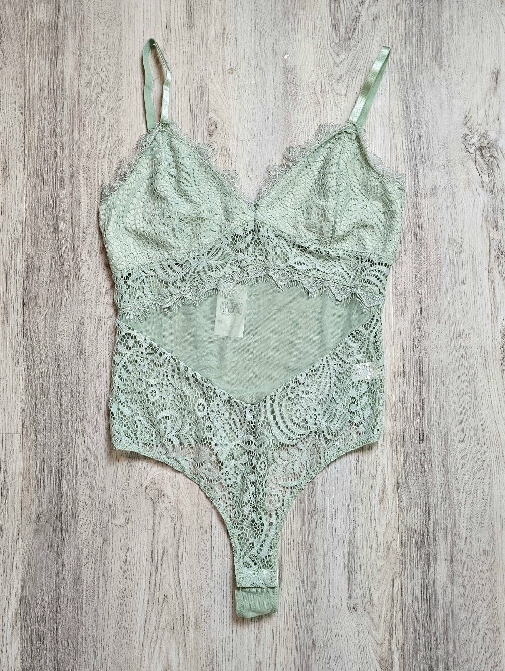 New Blashe Eyelash Lace Mesh Lingerie Teddy
